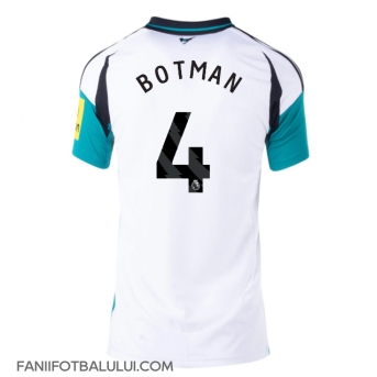 Newcastle United Sven Botman #4 Tricou Fotbal Replică 2024-25 Femei Deplasare